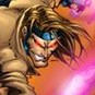 Gambit, mutante con la habilidad de cargar cineticamente cualquier objeto que toque ocacionando que exploten.