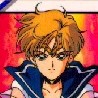 Sailor Uranus, una de las sailors ms fuertes, es de las nicas que tiene habilidades de pelea del tipo fsico.